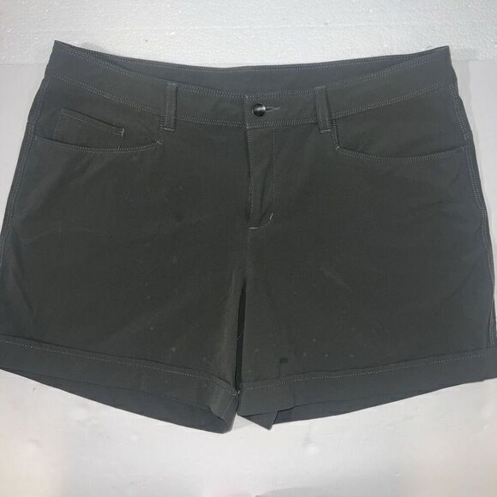 Alpine Design Shorts Womens Size 14 Gray Flat Front Performance Travel Hiking